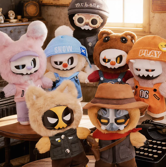 1518. MR.BONE Plush Task Force Series Blind Box