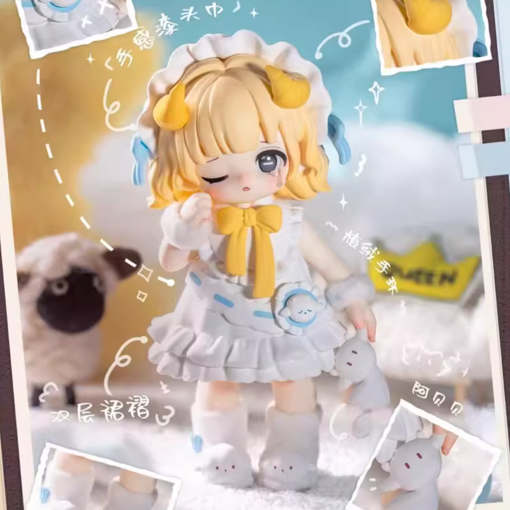 1522. Miya Heart's Limit Series Figures Blind Box