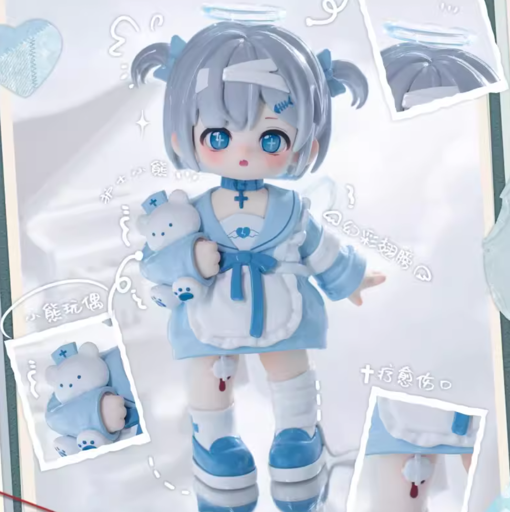 1522. Miya Heart's Limit Series Figures Blind Box