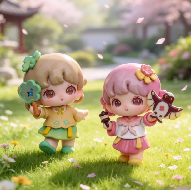 1538. Yooie Seasons Firework Series Mini Figures Blind Box