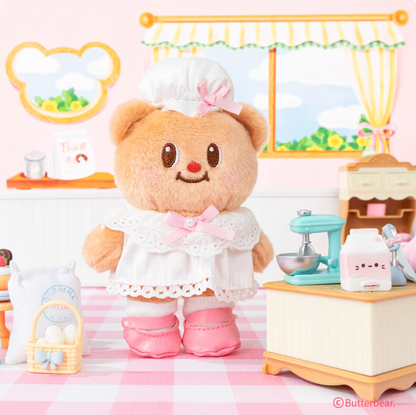1542. Butterbear Sweetheart Bakery Series Plush Blind Box