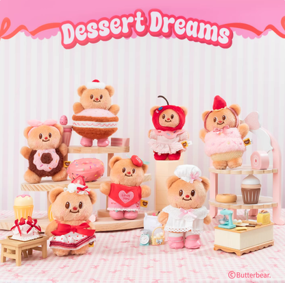 1542. Butterbear Sweetheart Bakery Series Plush Blind Box