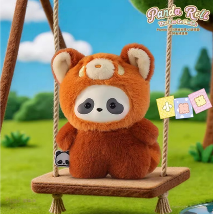 1548. Panda Roll The Zoo In Hands Series Plush Blind Box