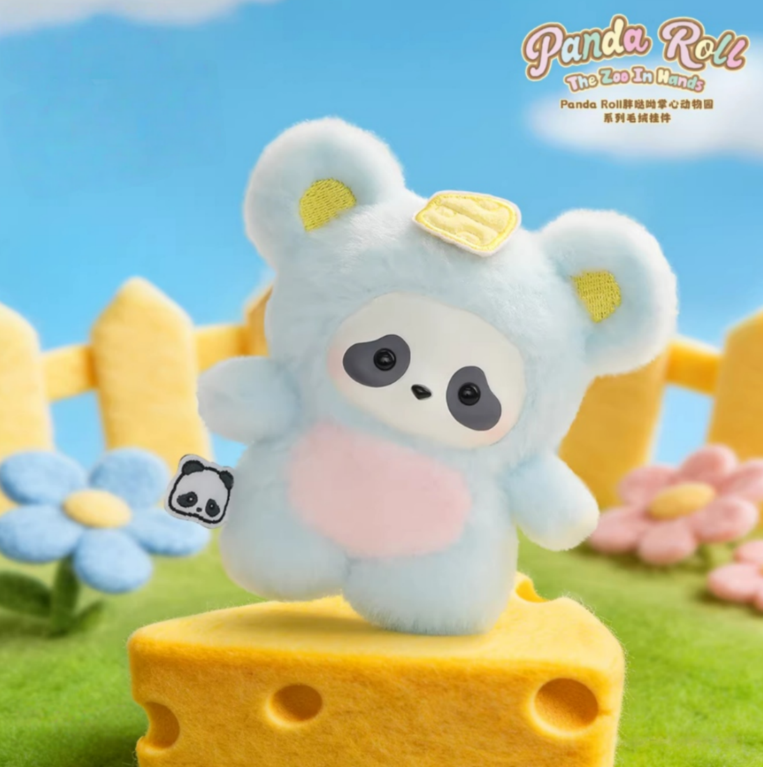 1548. Panda Roll The Zoo In Hands Series Plush Blind Box
