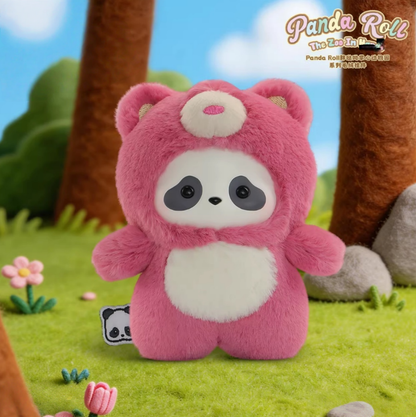 1548. Panda Roll The Zoo In Hands Series Plush Blind Box