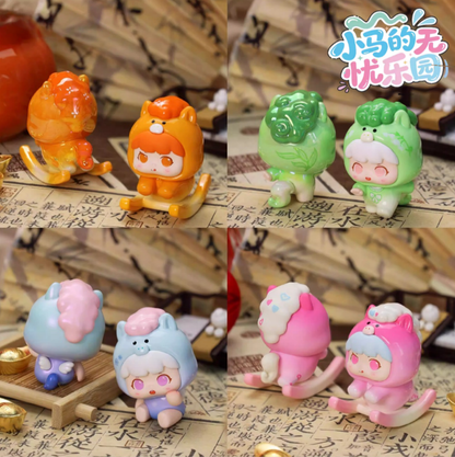 1549. Playful Kid Ponyland Series Beans Bind Box