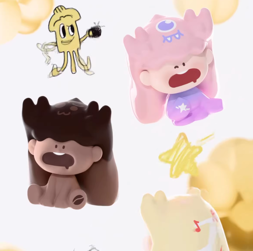 1551. Quupid Little Emotion Monster Series Beans Blind Bag