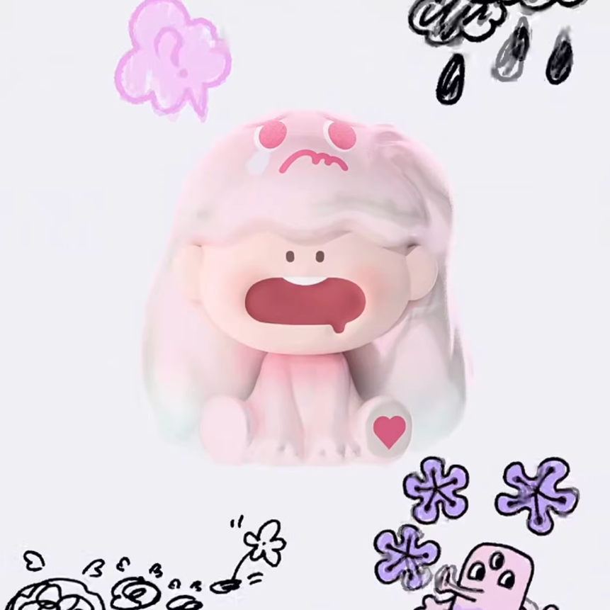 1551. Quupid Little Emotion Monster Series Beans Blind Bag