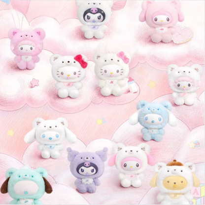 1560. Sanrio Characters Little Bear Planet Series Plush Blind Box