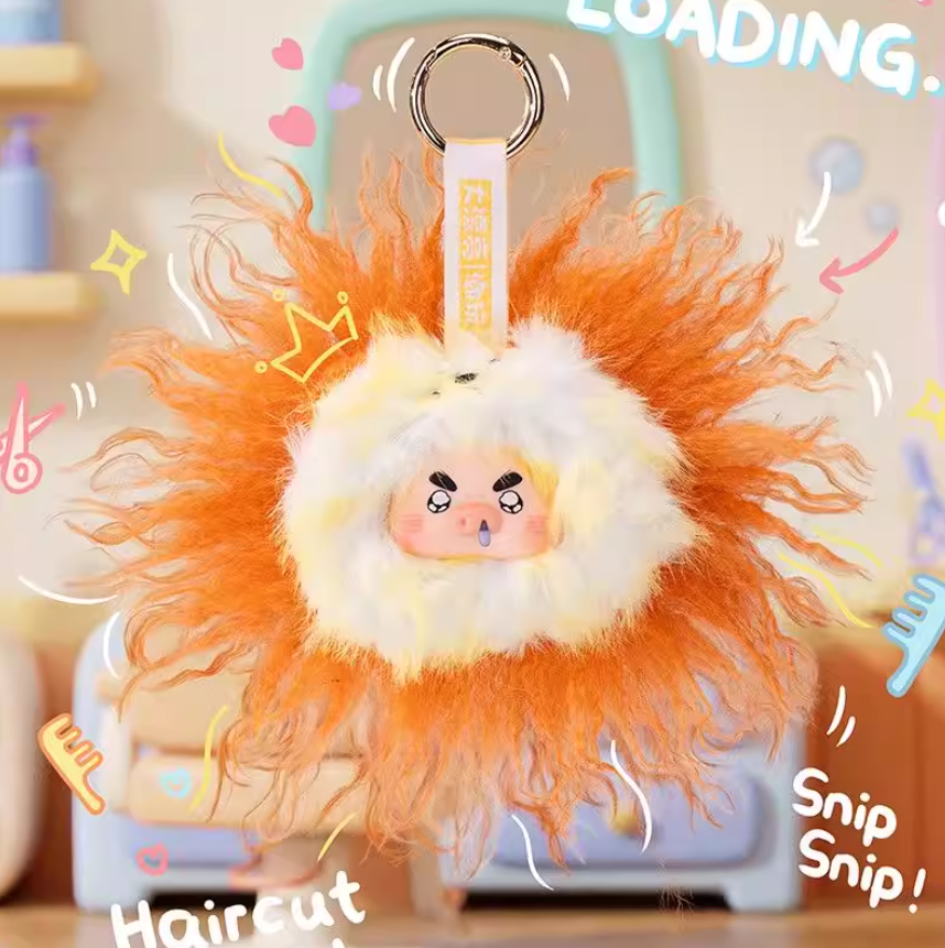 1563. BroPiggy Hair Salon Series Plush Blind Box