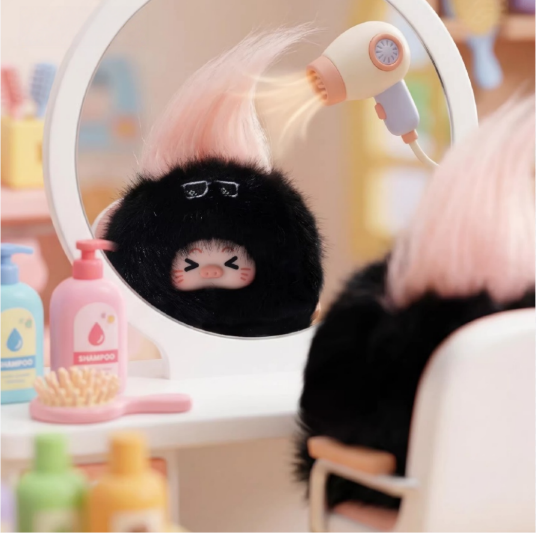 1563. BroPiggy Hair Salon Series Plush Blind Box