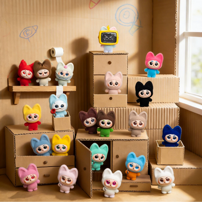 1592. GISMOW Hide And Seek Alliance Series Beans Blind Box