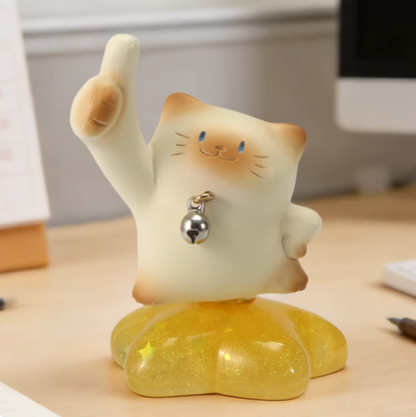 1596. KITTY PAI LEWU YOU Series Spin Beans Blind Box