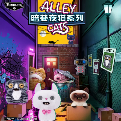 1600.  FUGGLER Alley Cats Series Plush Blind Box