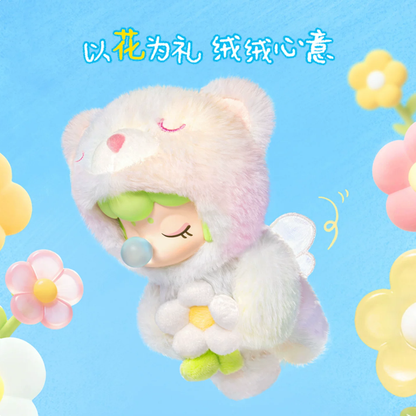 1621. NANCI Spring Bear Plush Hanging Card