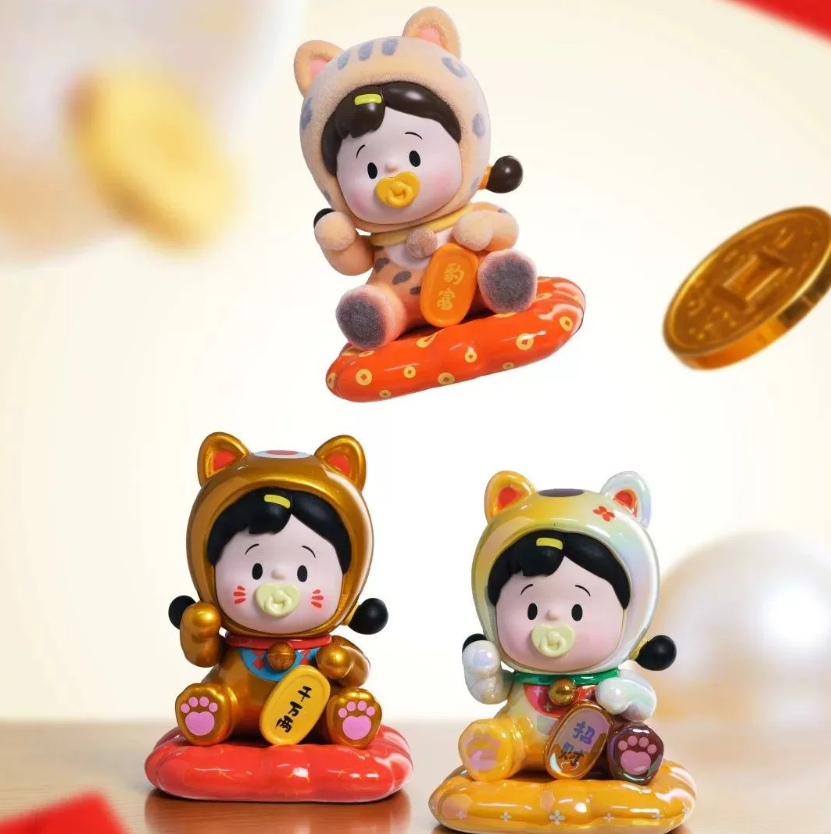 1630. HANAMAKI Lucky Fortune Cat Series Blind Box