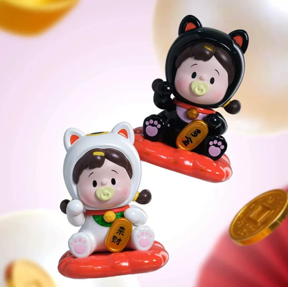 1630. HANAMAKI Lucky Fortune Cat Series Blind Box