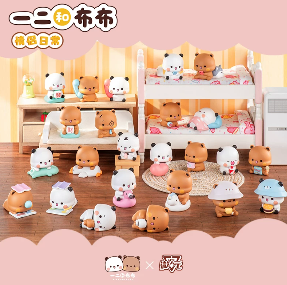 1640. YIER AND BUBU Couple Daily V3 Series Beans Blind Box