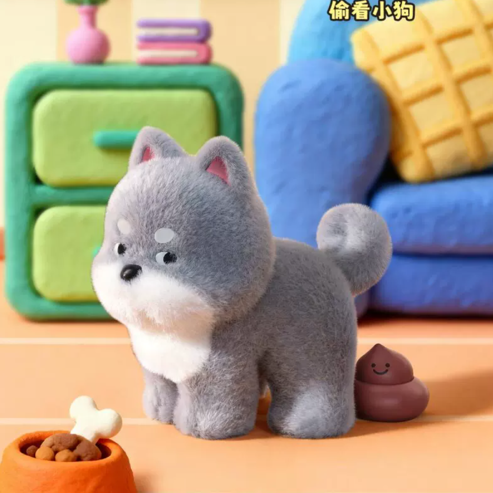 1642. POOPOO PUPS Series Figure Blind Box