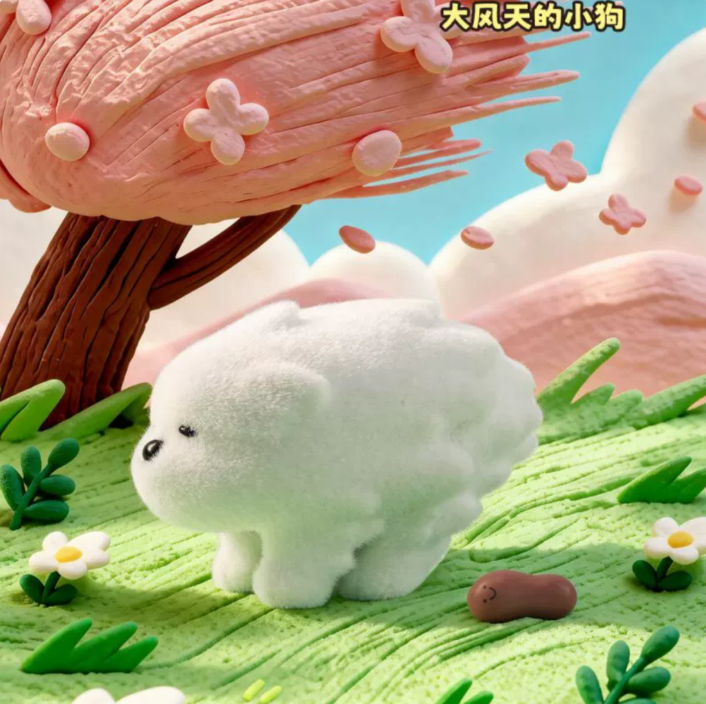1642. POOPOO PUPS Series Figure Blind Box