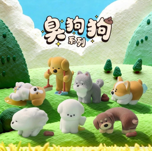 1642. POOPOO PUPS Series Figure Blind Box