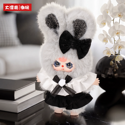 1644. BABY THREE Absolute Black & White Series Plush Blind Box