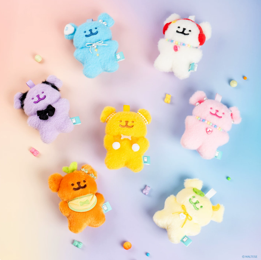 1648. MALTESE Juice Gummies Series Plush Blind Box