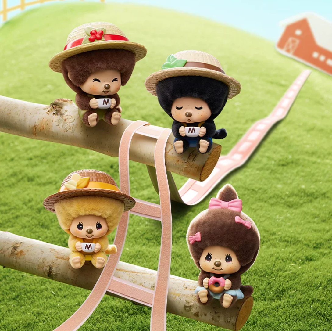 1651. MONCHHICHI MonMon Farm Collection Face-Changing Series Pendant Blind Box