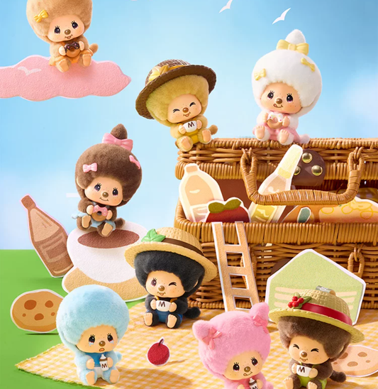 1651. MONCHHICHI MonMon Farm Collection Face-Changing Series Pendant Blind Box