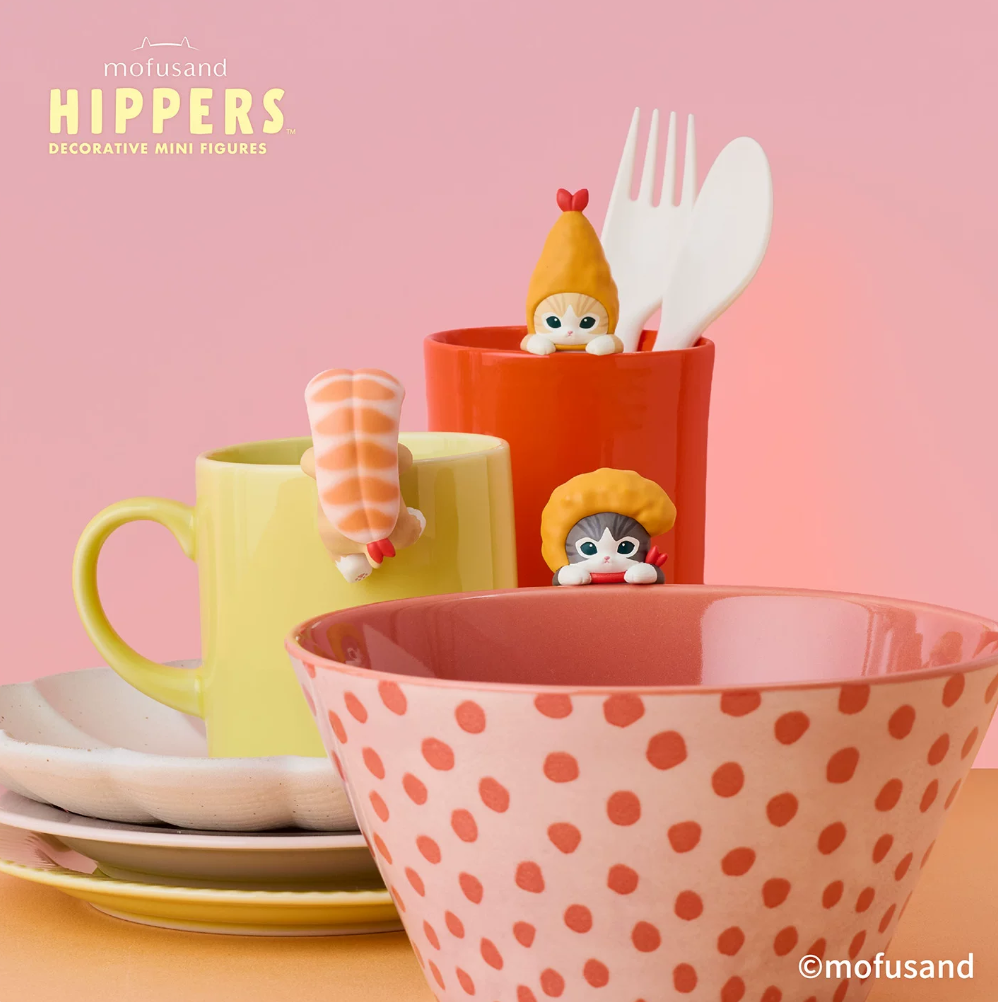1662. MOFUSAND Shrimp Meow Series Hippers Blind Box