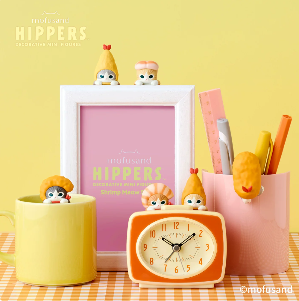 1662. MOFUSAND Shrimp Meow Series Hippers Blind Box