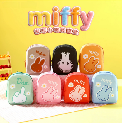 1673. MIFFY Portable 2 In 1 Tote Bag Set Blind Box
