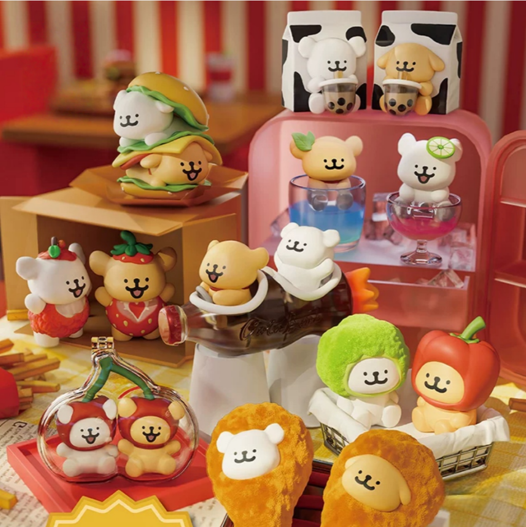 1689. MALTESE Fast Food Restaurant Series Figures Blind Box
