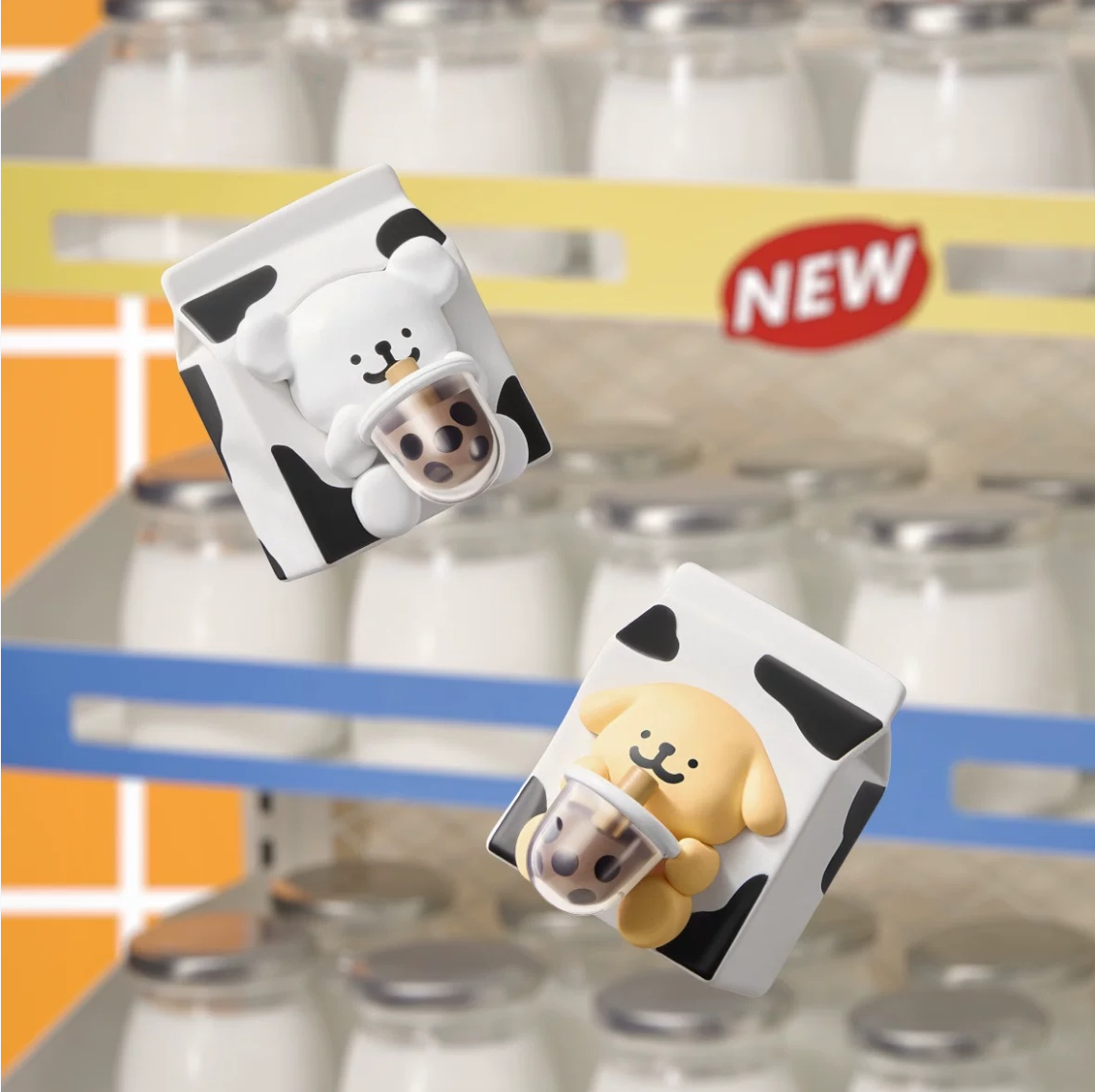 1689. MALTESE Fast Food Restaurant Series Figures Blind Box