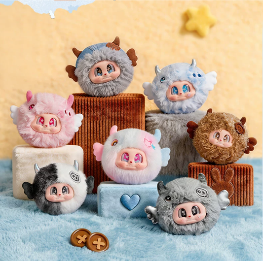 1701. MONSTER CUPA Soft Collection Series Mini Plush Blind Box