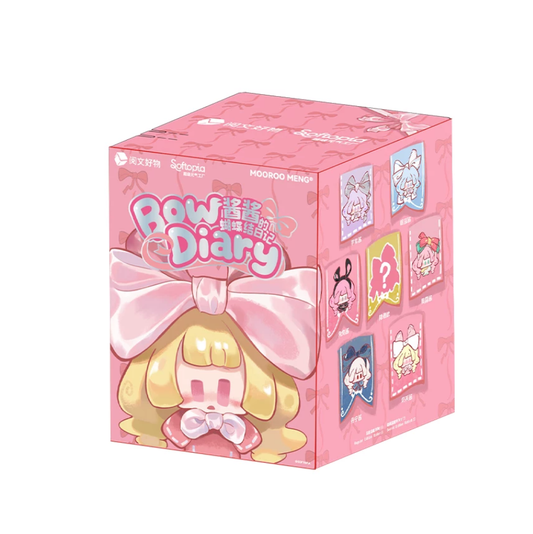 1716. MOOROO MENG Bow Diary Series Plush Blind Box