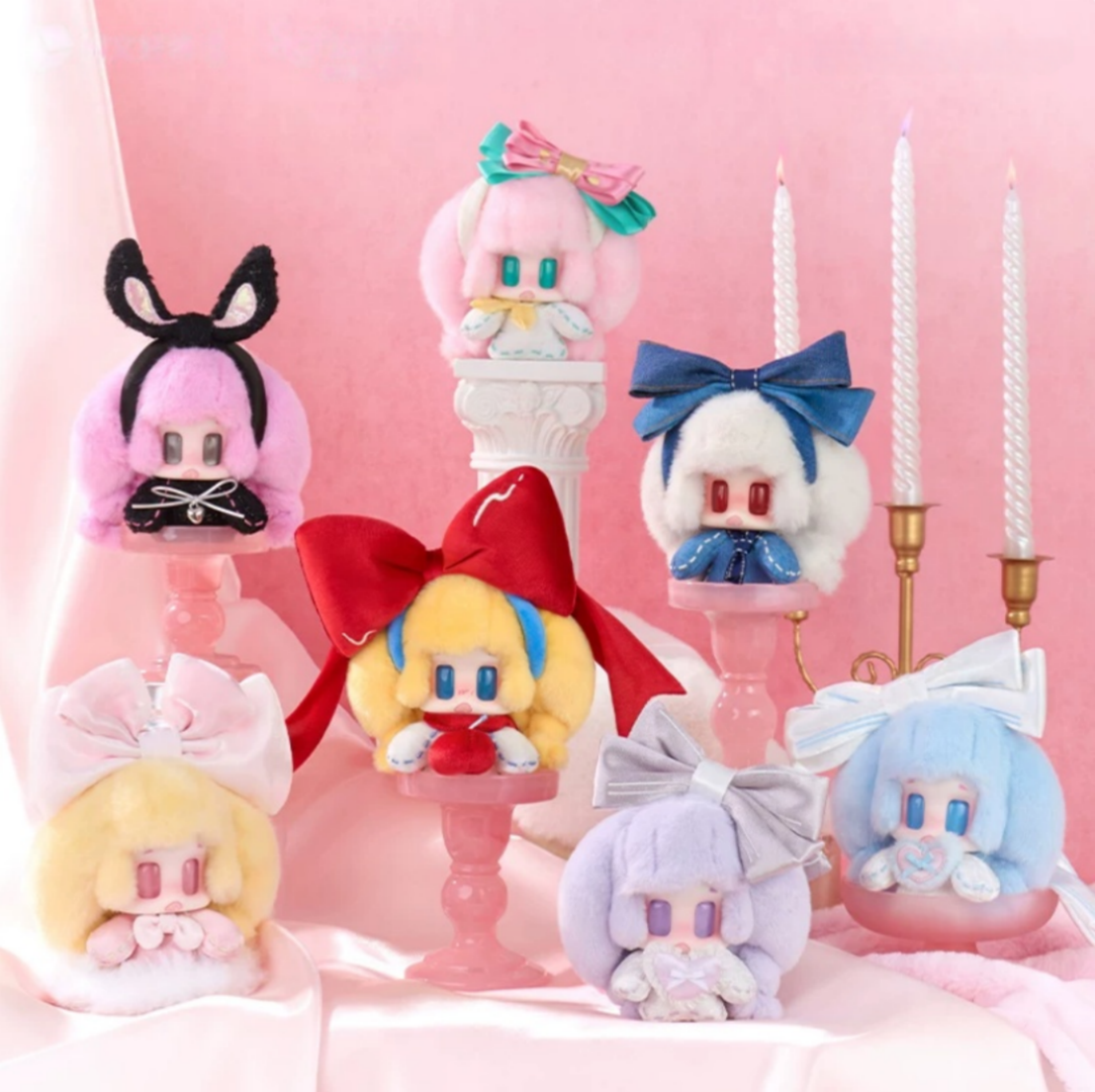1716. MOOROO MENG Bow Diary Series Plush Blind Box