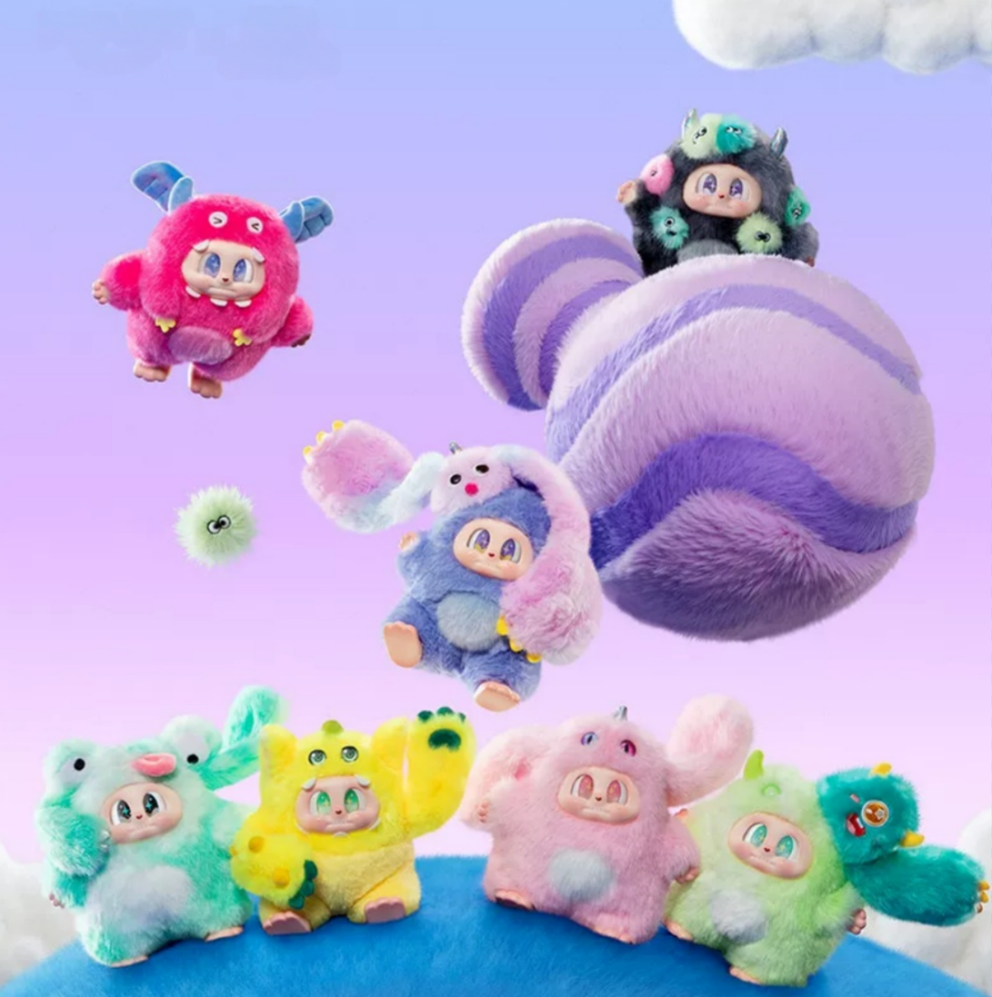 1718. Monster Cupa Twin Universes Series Plush Blind Box