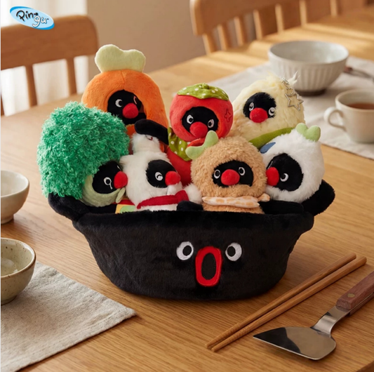 1719. Pingu Chinese Cuisine Series Plush Blind Box