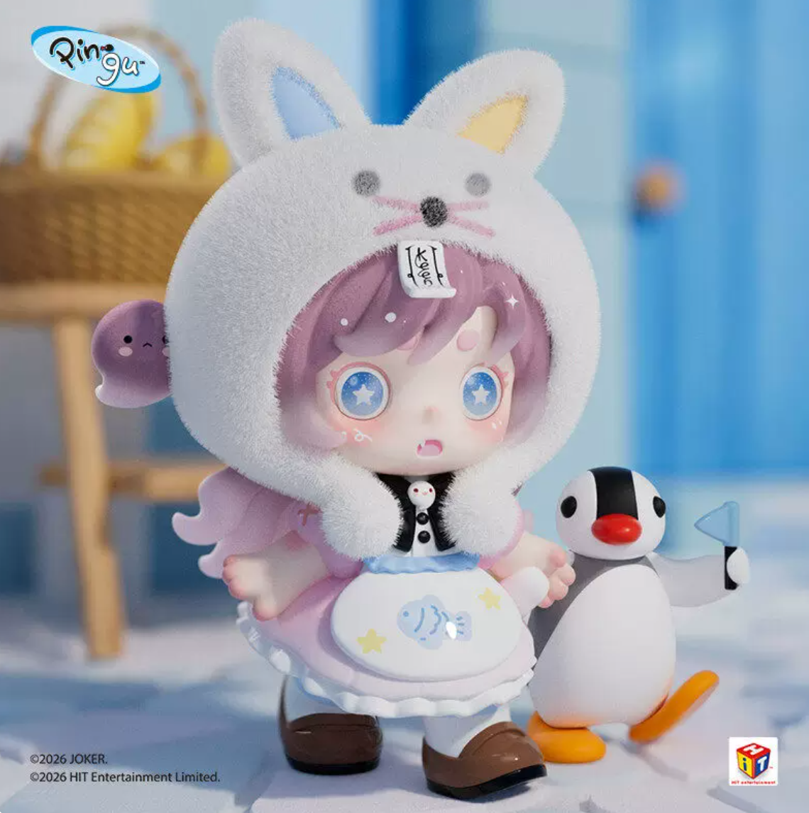 1724. Pingu 45th Anniversary Warm Adventure Series Blind Box