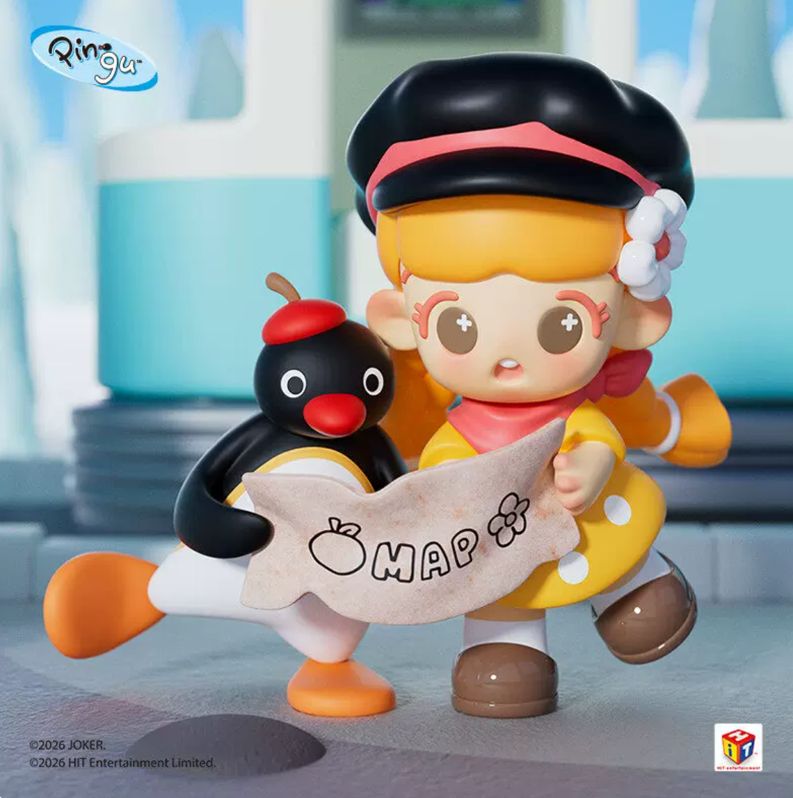 1724. Pingu 45th Anniversary Warm Adventure Series Blind Box