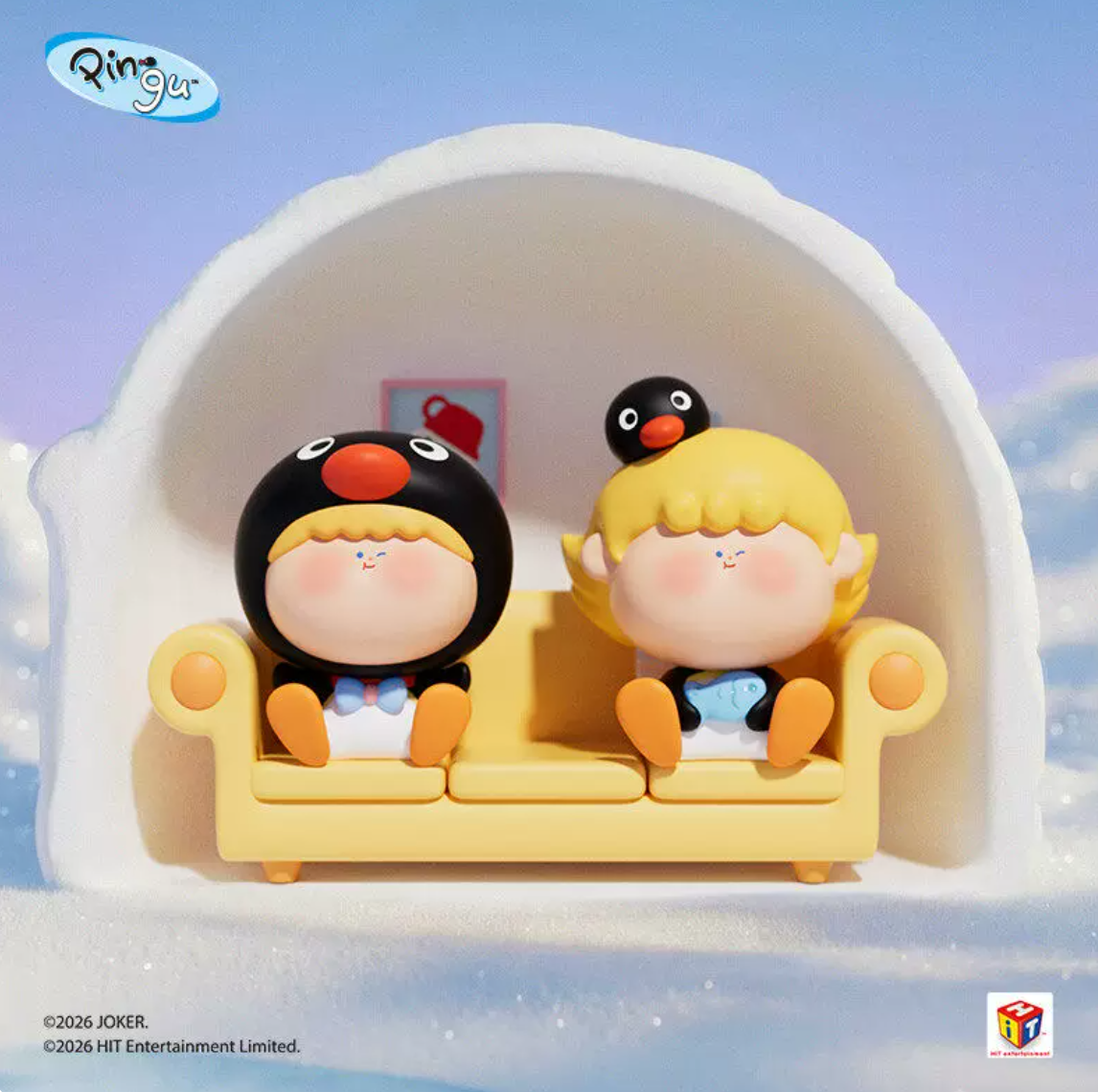 1724. Pingu 45th Anniversary Warm Adventure Series Blind Box