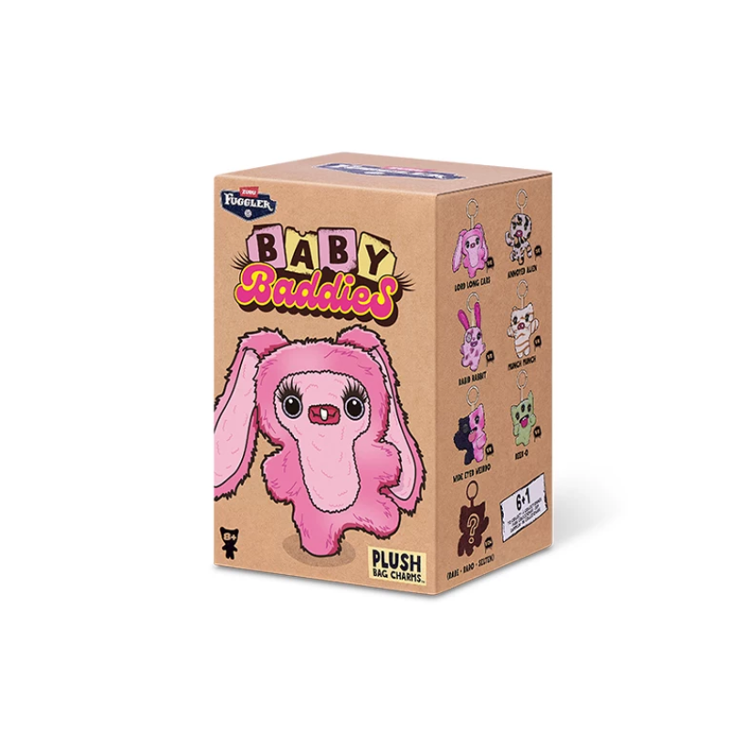 1739. FUGGLER Baby Baddies Series Plush Blind Box