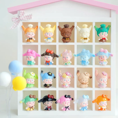 1745. Bubble Cute Braid Series Beans Blind Bag