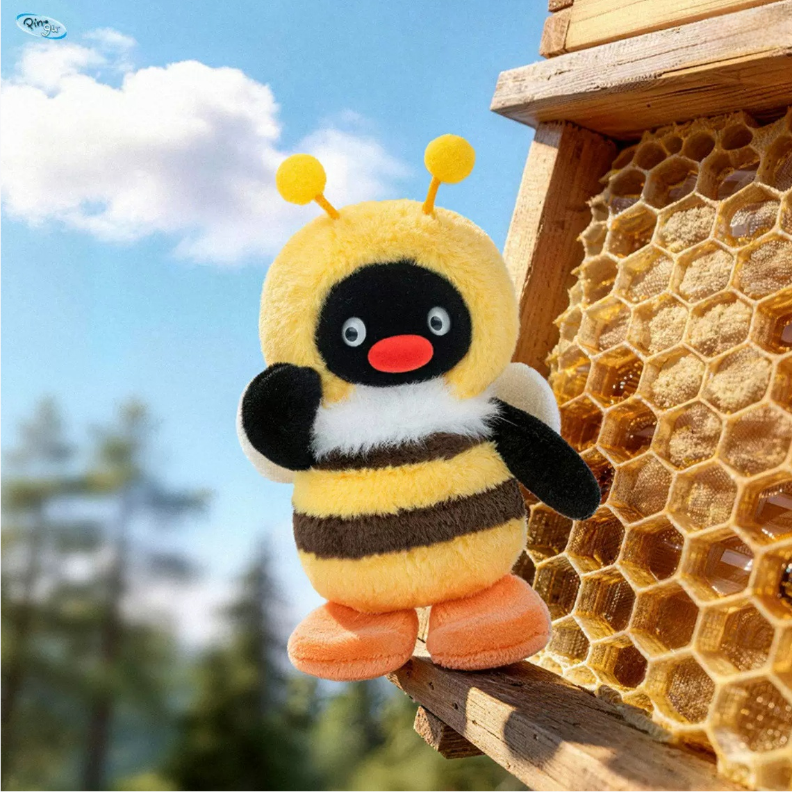 1747. PINGU Insect Series Plush Blind Box