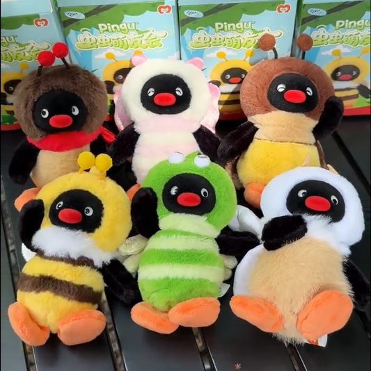 1747. PINGU Insect Series Plush Blind Box