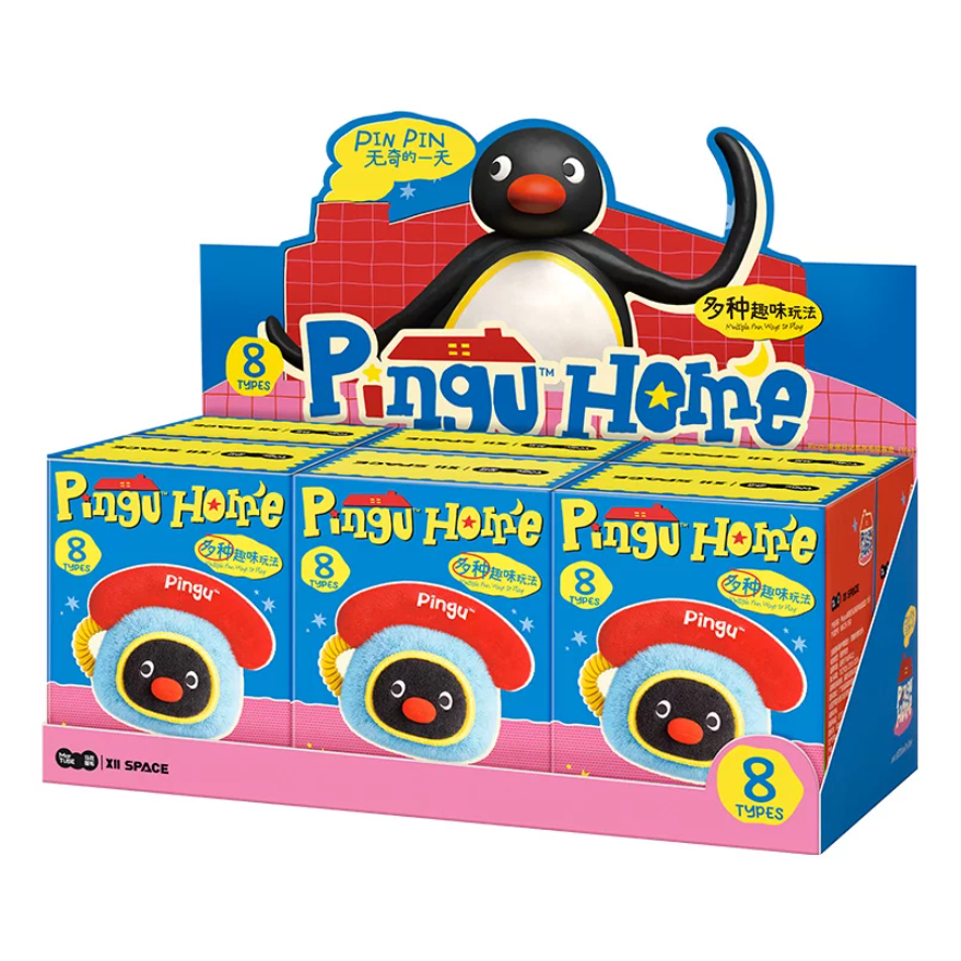 1750. PINGU Home Diary Series Plush Blind Box