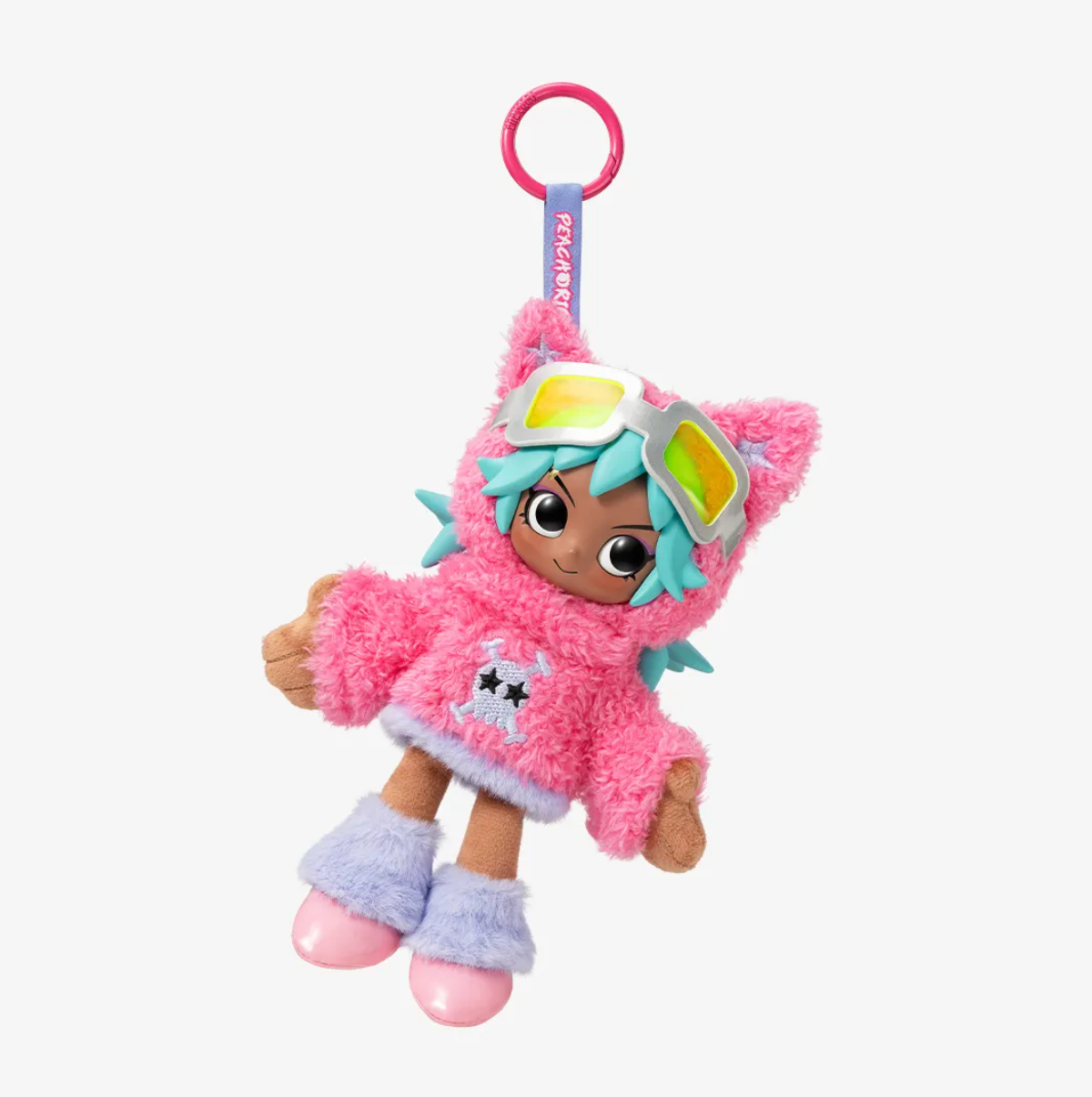 1764. Peach Riot Fruit Punch Series Plush DollPendant