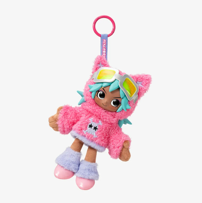 1764. Peach Riot Fruit Punch Series Plush DollPendant