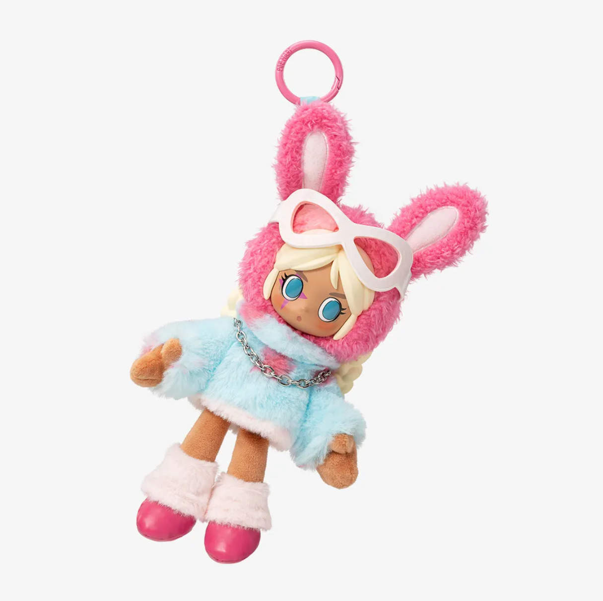 1764. Peach Riot Fruit Punch Series Plush DollPendant